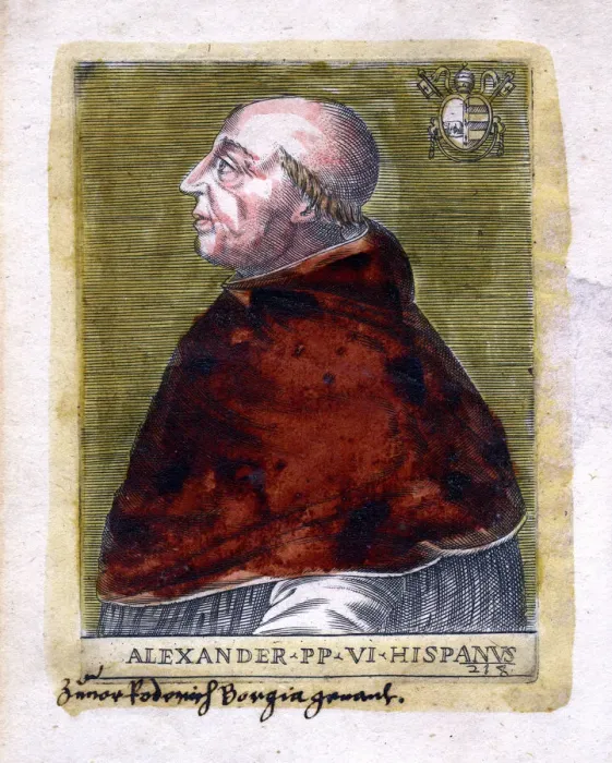 Framed Print : Pope Alexander VI Framed Print : Pope Alexander VI