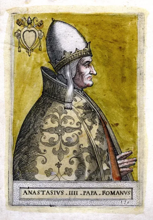 Framed Print : Pope Anastasius IV Framed Print : Pope Anastasius IV