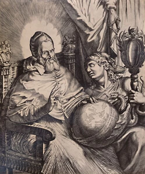Pope Gregory XIII, 16th century (1894). Artist: Bartolomeo Passarotti