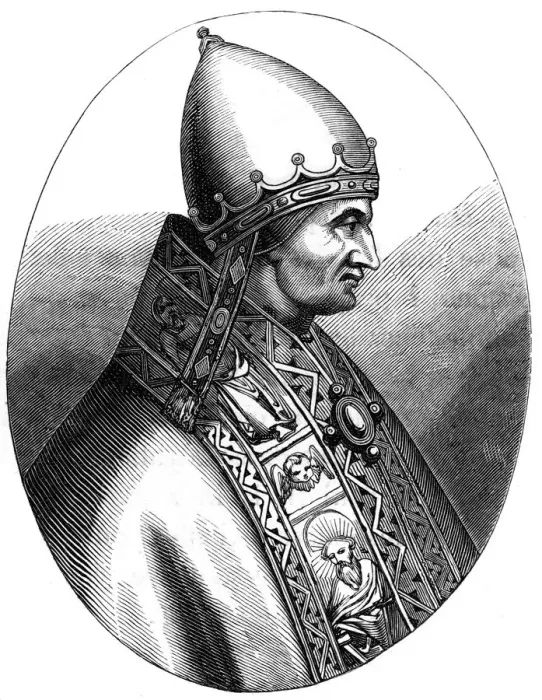 Framed Print : Pope Innocent IV (1180-1254), 1849