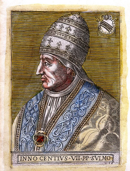 Pope Innocent VII (c1336-1406), c19th century