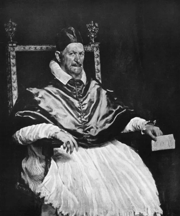 Framed Print : Pope Innocent X, c1650, (1929). Artist: Alinari Framed Print : Pope Innocent X, c1650, (1929). Artist: Alinari
