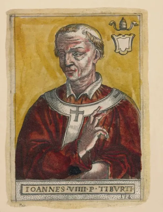 Framed Print : Pope John IX. Creator: Unknown Framed Print : Pope John IX. Creator: Unknown