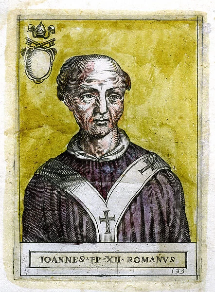 Pope John XII (c937-964), c19th century