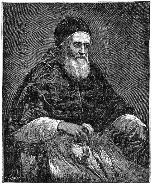 Framed Print : Pope Jules II, 1898. Artist: Henri Thiriat Framed Print : Pope Jules II, 1898. Artist: Henri Thiriat