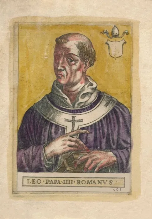 Framed Print : Pope Leo III. Creator: Unknown Framed Print : Pope Leo III. Creator: Unknown