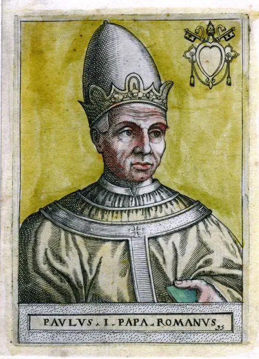 Framed Print : Pope Paul I Framed Print : Pope Paul I
