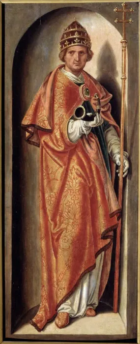 Framed Print : Pope Saint Cornelius, early16th century Framed Print : Pope Saint Cornelius, early16th century
