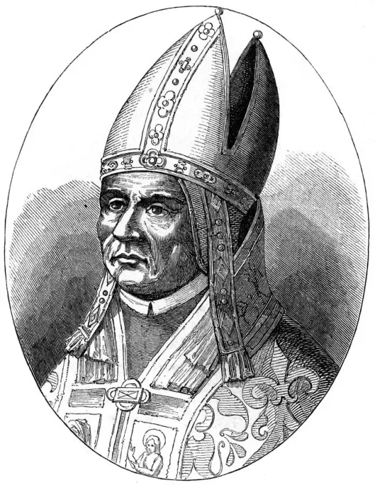 Framed Print : Pope Sylvester I (d335), 1849 Framed Print : Pope Sylvester I (d335), 1849