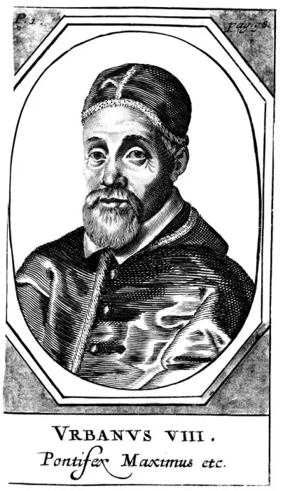 Framed Print : Pope Urban VIII (1568-1644) Framed Print : Pope Urban VIII (1568-1644)