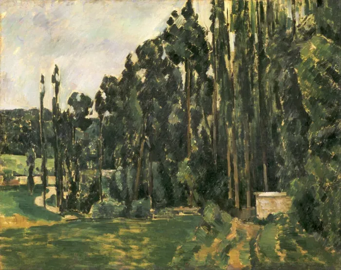 Framed Print : Poplars, 1879-1880. Artist: Cezanne, Paul (1839-1906) Framed Print : Poplars, 1879-1880. Artist: Cezanne, Paul (1839-1906)