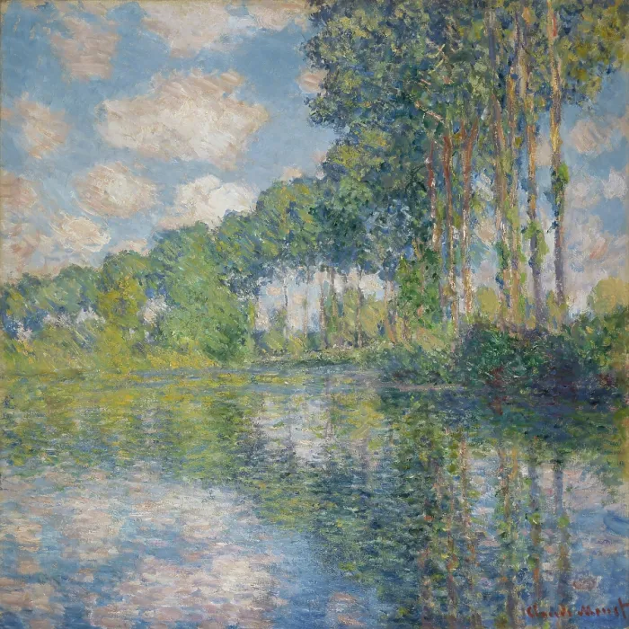 Framed Print : Poplars on the banks of the Epte, 1891. Creator: Monet, Claude (1840-1926) Framed Print : Poplars on the banks of the Epte, 1891. Creator: Monet, Claude (1840-1926)