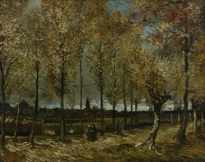 Framed Print : Poplars near Nuenen, 1885. Artist: Gogh, Vincent, van (1853-1890) Framed Print : Poplars near Nuenen, 1885. Artist: Gogh, Vincent, van (1853-1890)