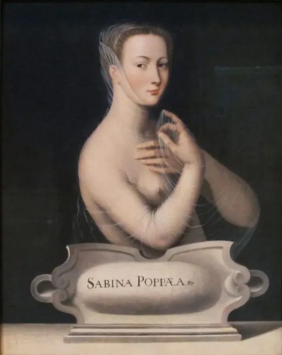 Framed Print : Poppaea Sabina, Between 1550 and 1560 Framed Print : Poppaea Sabina, Between 1550 and 1560