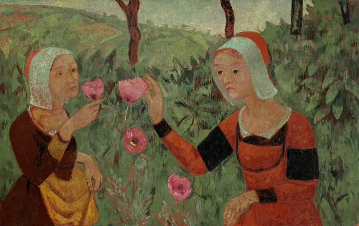 Framed Print : Poppies (Les pavots), c1915. Creator: Serusier, Paul (1864-1927) Framed Print : Poppies (Les pavots), c1915. Creator: Serusier, Paul (1864-1927)