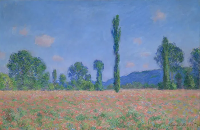 Framed Print : Poppy Field (Giverny), 1890 / 91. Creator: Claude Monet Framed Print : Poppy Field (Giverny), 1890 / 91. Creator: Claude Monet