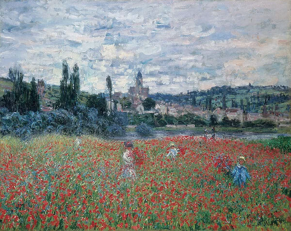 Poppy Fields near Vetheuil, ca 1879