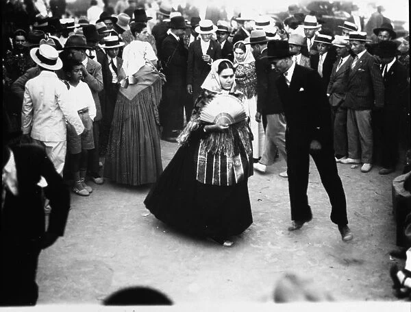 Popular dances of the island of Ibiza, early 20th century