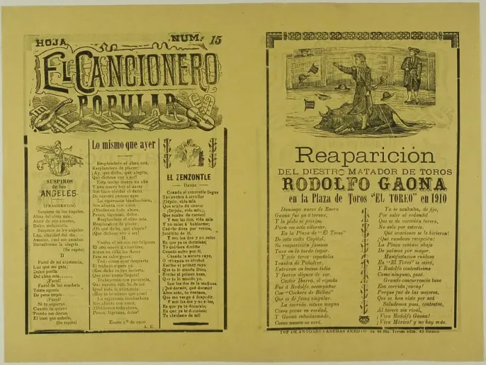 Framed Print : The Popular Songbook, n.d. Creator: Manuel Manilla