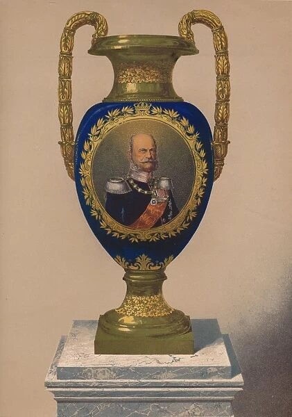 Porcelain Vase, 1863. Artist: Robert Dudley