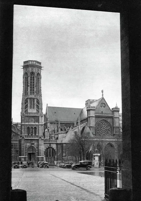 Framed Print : Front and porch of St Germain l Auxerrois, Paris, 1931. Artist: Ernest Flammarion Framed Print : Front and porch of St Germain l Auxerrois, Paris, 1931. Artist: Ernest Flammarion