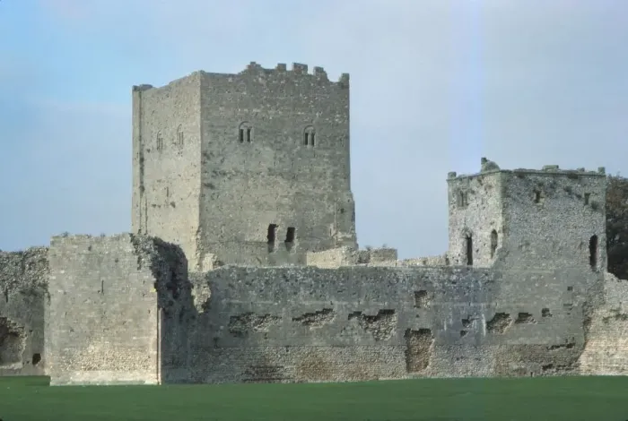 Framed Print : Porchester Castle, Hampshire, 20th century. Artist: CM Dixon Framed Print : Porchester Castle, Hampshire, 20th century. Artist: CM Dixon