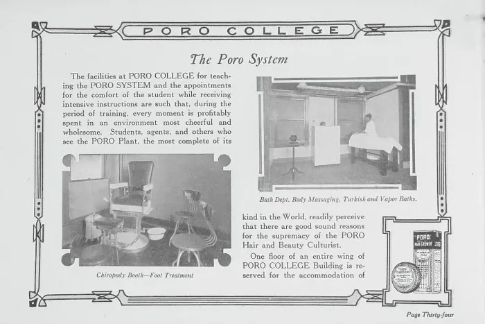 Framed Print : The Poro system; Bath dept.; Chiropody booth- foot treatment, 1922. Creator: Unknown Framed Print : The Poro system; Bath dept.; Chiropody booth- foot treatment, 1922. Creator: Unknown