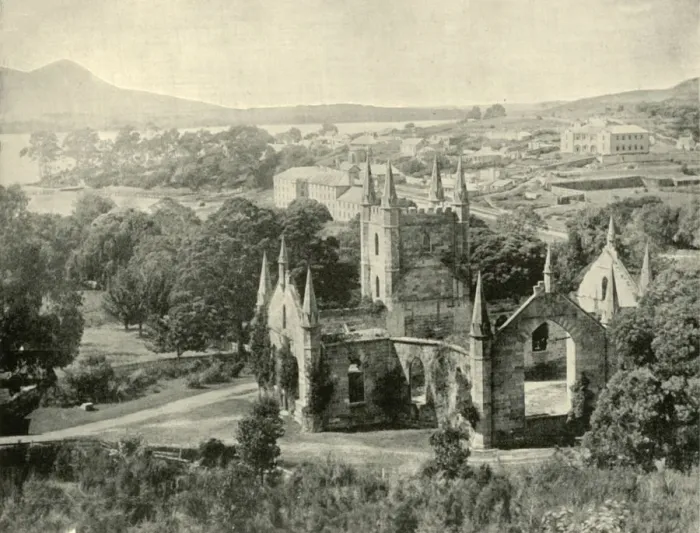 Framed Print : Port Arthur. Looking West, 1901. Creator: Unknown Framed Print : Port Arthur. Looking West, 1901. Creator: Unknown