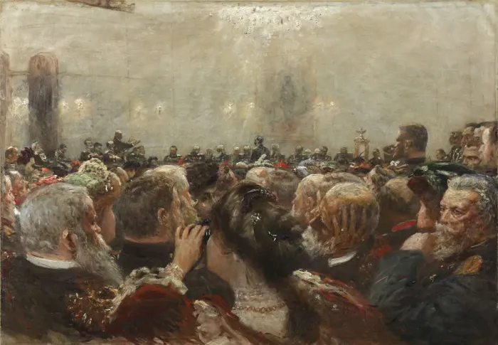 Framed Print : The Port Arthur Trial, 1909. Artist: Dubovskoy, Nikolai Nikanorovich (1859-1918) Framed Print : The Port Arthur Trial, 1909. Artist: Dubovskoy, Nikolai Nikanorovich (1859-1918)