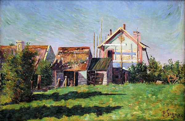 Port-en-Bessin, La Valleuse, 1884