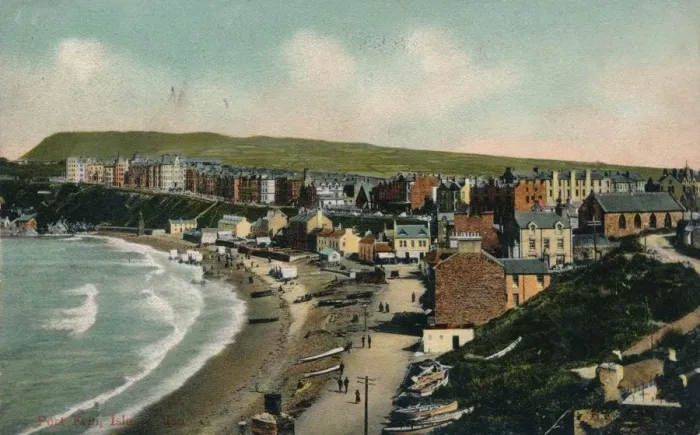 Framed Print : Port Erin, Isle of Man, c1905 Framed Print : Port Erin, Isle of Man, c1905