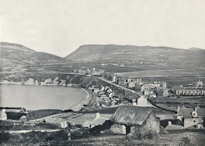 Framed Print : Port Erin - Panoramic View of the Town and Its Vicinity, 1895 Framed Print : Port Erin - Panoramic View of the Town and Its Vicinity, 1895