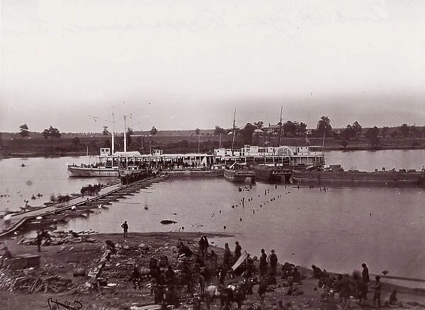 Port Royal, Rappahannock River, 1861-65. Creator: Andrew Joseph Russell
