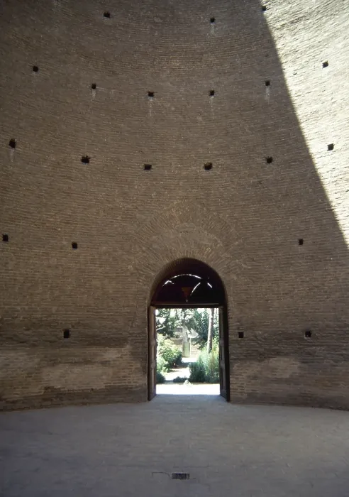 Framed Print : Portal and interior, Toghrol Tower, Rey, Iran, 12th century (2000). Creator: Unknown Framed Print : Portal and interior, Toghrol Tower, Rey, Iran, 12th century (2000). Creator: Unknown