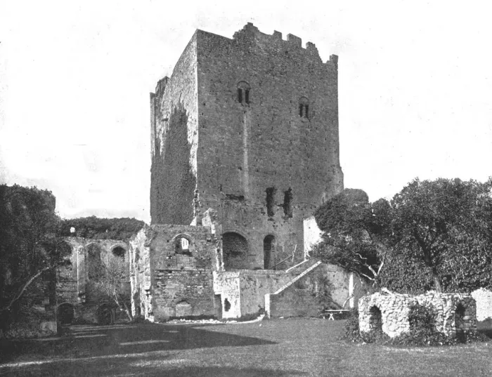 Framed Print : Portchester Castle, Portsmouth, Hampshire, 1894. Creator: Unknown Framed Print : Portchester Castle, Portsmouth, Hampshire, 1894. Creator: Unknown