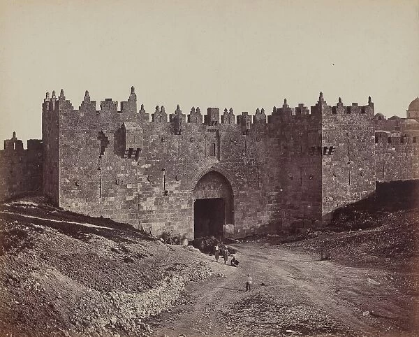 Porte de Damas, 1857. Creator: James Robertson