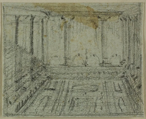 Portico, n.d. Creator: Domenico Quaglio II
