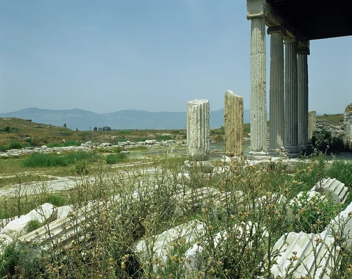 Framed Print : Portico of the northern agora, Miletus, Anatolia, Turkey, 300-133 BC (1999). Creator: Unknown Framed Print : Portico of the northern agora, Miletus, Anatolia, Turkey, 300-133 BC (1999). Creator: Unknown