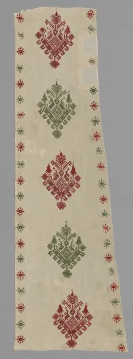 Framed Print : Portion of a Bed Tent, 1600s - 1700s. Creator: Unknown Framed Print : Portion of a Bed Tent, 1600s - 1700s. Creator: Unknown