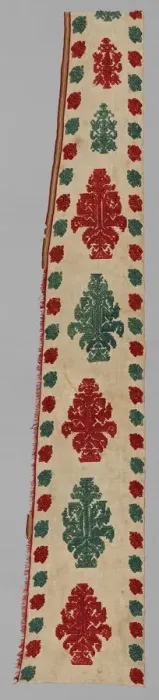 Framed Print : Portion of a Bed Tent, 1700s. Creator: Unknown Framed Print : Portion of a Bed Tent, 1700s. Creator: Unknown
