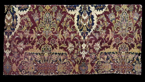Portion of a Carpet, Turkey, 1575 / 1625. Creator: Unknown