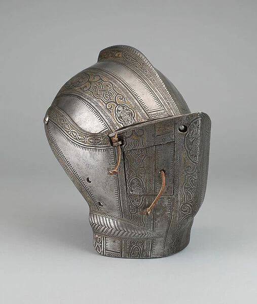 Portions of a Jousting Helmet, Milan, 1570  /  80. Creator: Unknown