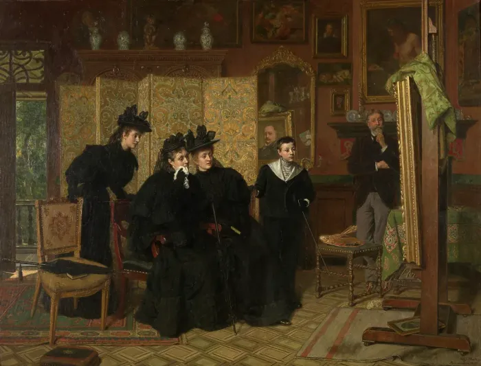 Framed Print : His Portrait, 1898. Creator: Evert Jan Boks Framed Print : His Portrait, 1898. Creator: Evert Jan Boks