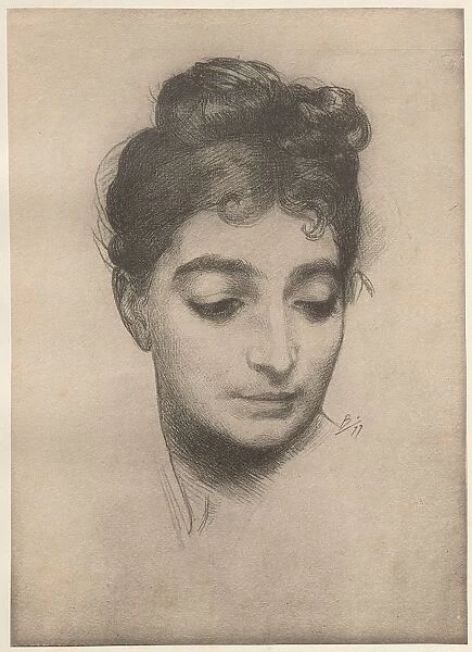 Portrait, 1899. Creator: Felix Bracquemond (French, 1833-1914); Imprimerie Champenois