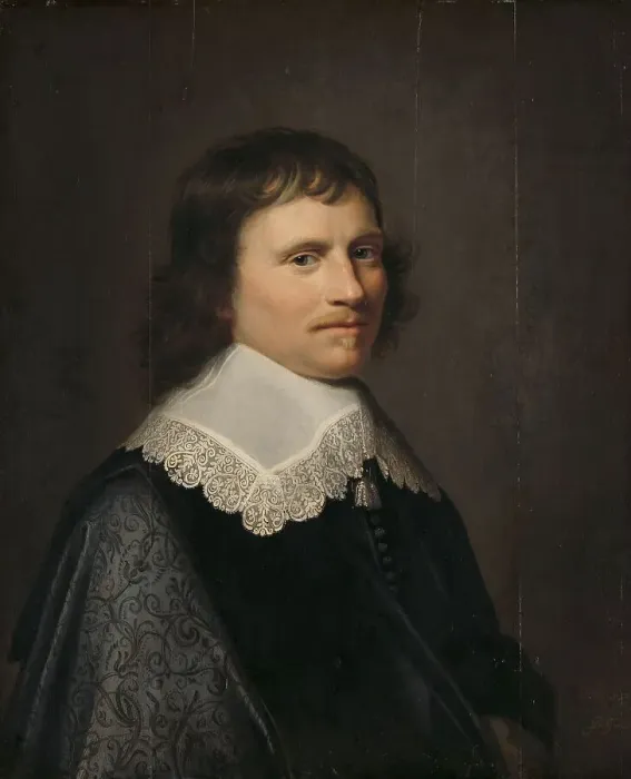 Framed Print : Portrait of a 27-Year-Old Man, 1643. Creator: Jacob Willemsz. Delff the Younger Framed Print : Portrait of a 27-Year-Old Man, 1643. Creator: Jacob Willemsz. Delff the Younger