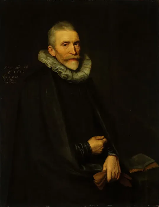 Framed Print : Portrait of a 66-Year-Old Man, 1610. Creator: Michiel van Mierevelt Framed Print : Portrait of a 66-Year-Old Man, 1610. Creator: Michiel van Mierevelt