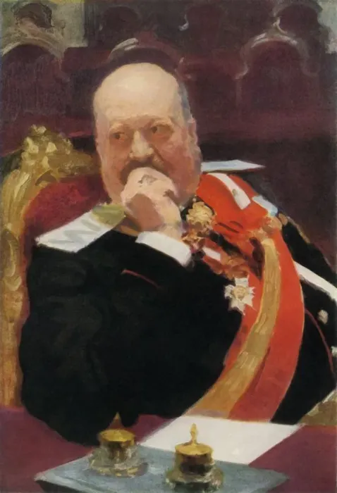 Framed Print : Portrait of A. P. Ignatiev, 1902, (1965). Creator: Il ya Repin Framed Print : Portrait of A. P. Ignatiev, 1902, (1965). Creator: Il ya Repin