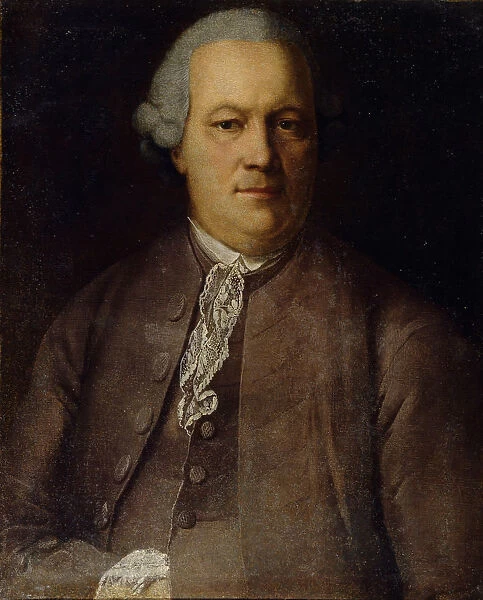 Portrait of A. von Berg, 1772. Artist: Buchholz, Heinrich (1735-1780)