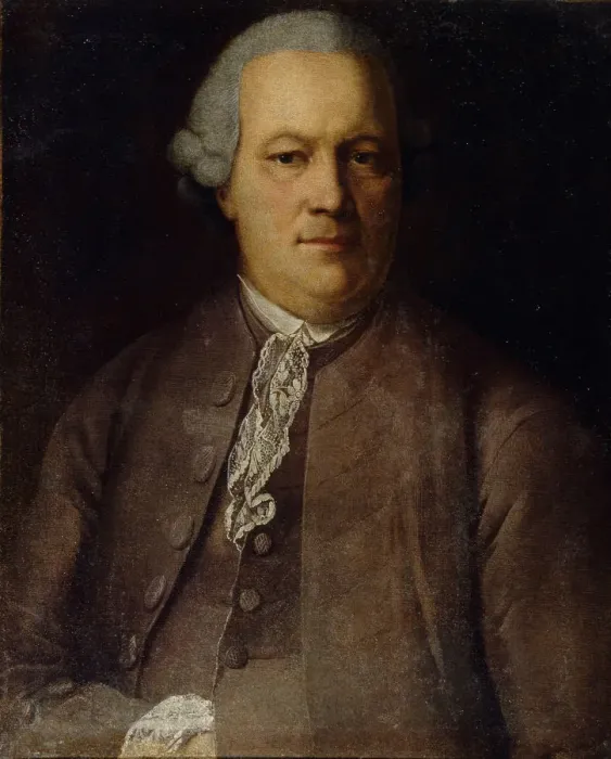 Framed Print : Portrait of A. von Berg, 1772. Artist: Buchholz, Heinrich (1735-1780) Framed Print : Portrait of A. von Berg, 1772. Artist: Buchholz, Heinrich (1735-1780)