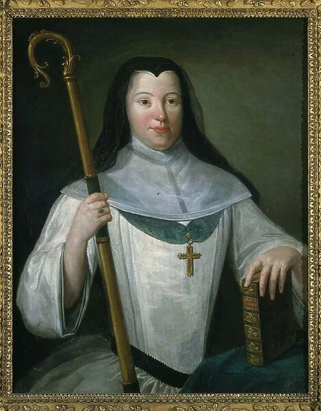 Portrait of an Abbess (of the House of Bourbon?), between 1701 and 1800. Creator: Unknown